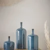 Cox & Cox Vases<Three Glazed Vases - Blue