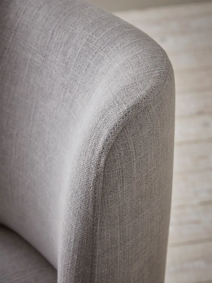 Cox & Cox Stools<Upholstered Bar Stool - Grey