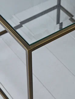Cox & Cox Side Tables<Villette Side Table - Burnished Brass