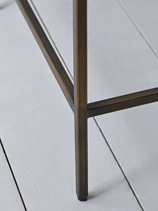 Cox & Cox Side Tables<Villette Side Table - Burnished Brass