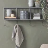 Cox & Cox Shelves<Wirework Shelf & Hooks