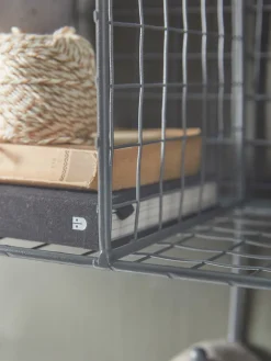 Cox & Cox Shelves<Wirework Shelf & Hooks